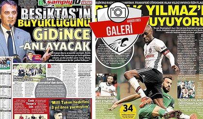 Gazetelerde günün Beşiktaş manşetleri (04.06.2018)