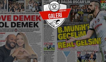 Gazetelerde günün Beşiktaş manşetleri (15.02.2018)