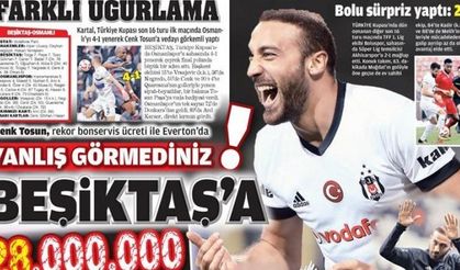 Gazetelerde günün Beşiktaş manşetleri (29.12 2017)