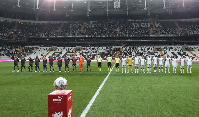 Beşiktaş - Serik Belediyespor maçından kareler
