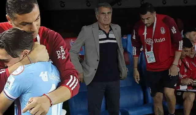 Trabzonspor - Beşiktaş maçında dikkat çeken görüntü! Burak Yılmaz ve Abdülkadir Ömür...
