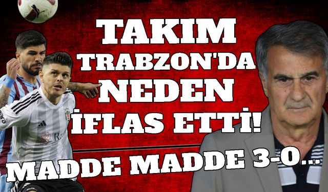 "Beşiktaş'ı iyi günler beklemiyor! Mağlubiyetin nedeni..."