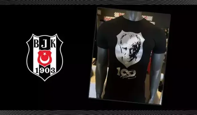 Beşiktaş'tan Cumhuriyetimizin 100'üncü yılına özel tişört