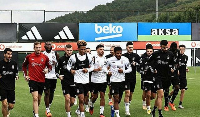 Beşiktaş'ta, Galatasaray maçı hazırlıkları sürüyor