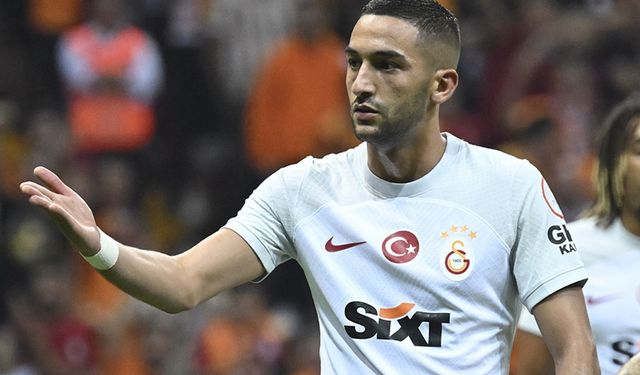 Galatasaray'a Ziyech'ten kötü haber! Beşiktaş derbisinde...