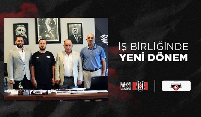 Beşiktaş'tan altyapıda iş birliği anlaşması