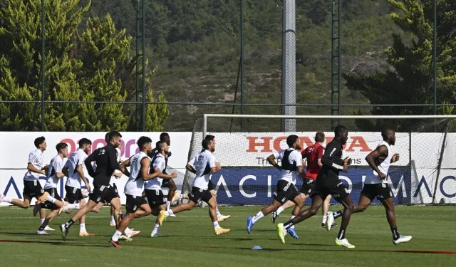 Beşiktaş, Galatasaray derbisi için hazırlıklarını sürdürdü