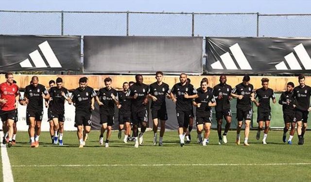Beşiktaş Gaziantep FK maçının hazırlıklarına başladı