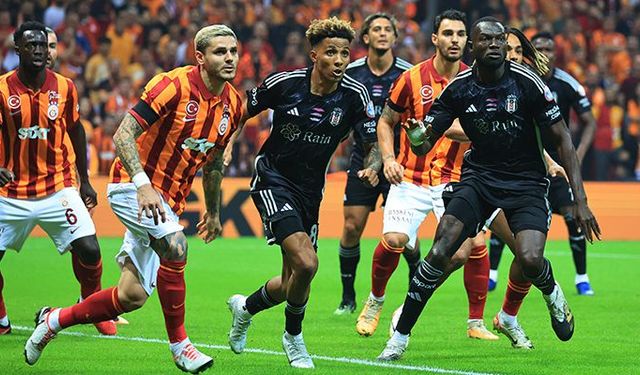 Beşiktaş derbiden mağlup ayrıldı