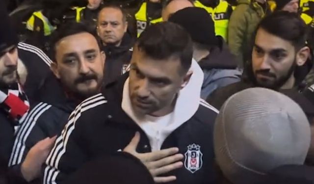 Taraftar otele geldi, Burak Yılmaz sakinleştirdi