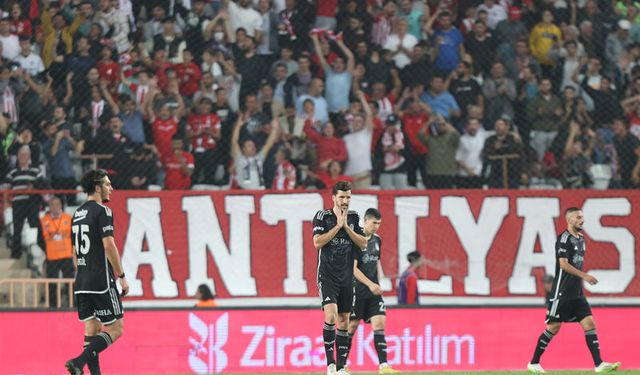 Beşiktaş'a Antalya'da şok!