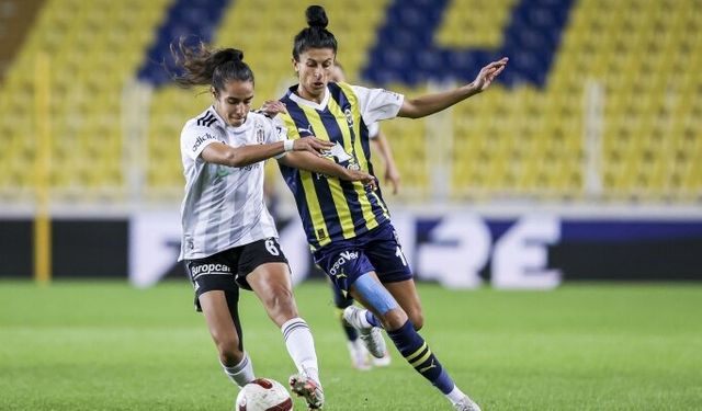 Beşiktaş kadın futbol derbisinde mağlup oldu