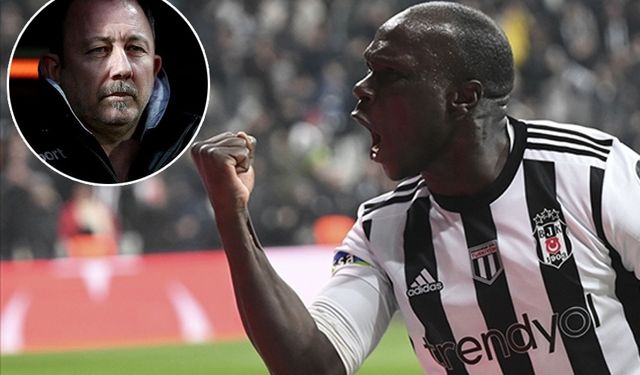 Sergen Yalçın, Aboubakar'a ilaç gibi geldi! Karın ağrısı anında geçti