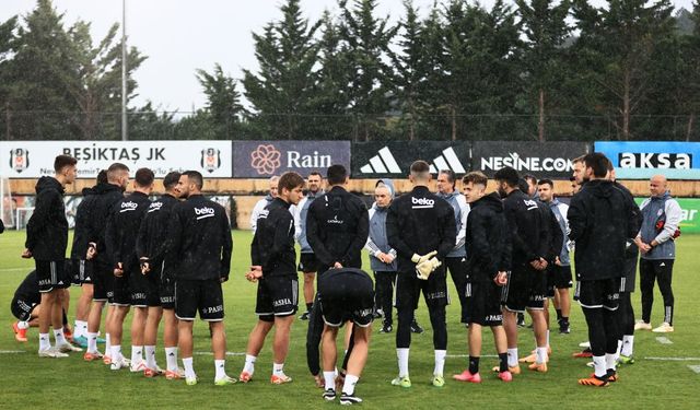 Beşiktaş, Rıza Çalımbay yönetiminde ilk çalışmasını yaptı