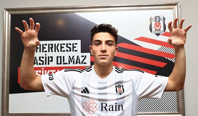 Beşiktaş genç isimle resmen imzaladı