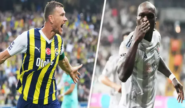 Beşiktaş'ta Aboubakar Fenerbahçe'de Dzeko!