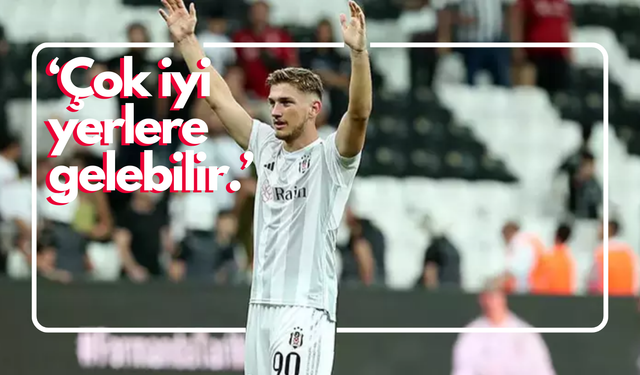 Beşiktaş'ta Semih Kılıçsoy sevinci.