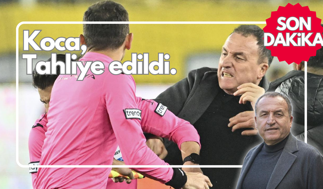 Ankaragücü eski başkanı Koca, tahliye edildi.