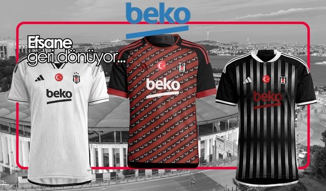 Beşiktaş'tan ikinci sponsor açıklaması! Efsane geri dönüyor
