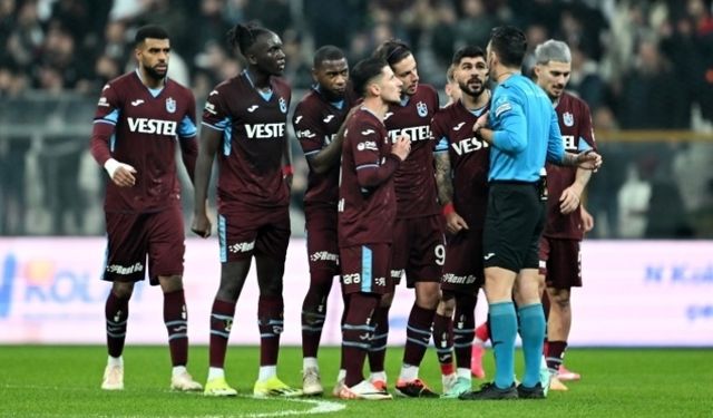 Trabzonspor'dan Beşiktaş maçı sonrası olay açıklama!