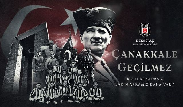 Beşiktaş, Çanakkale şehitleri ve gazilerini andı