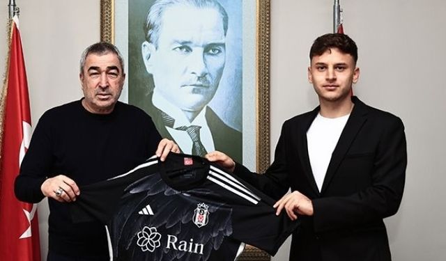 Beşiktaş genç oyuncusuyla imzaladı!