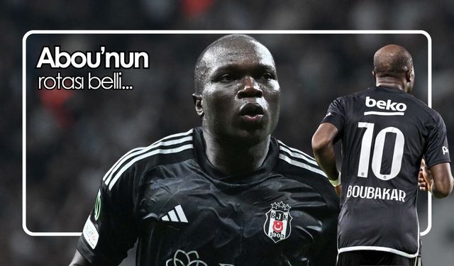 Beşiktaş'ta Aboubakar'ın yeni rotası
