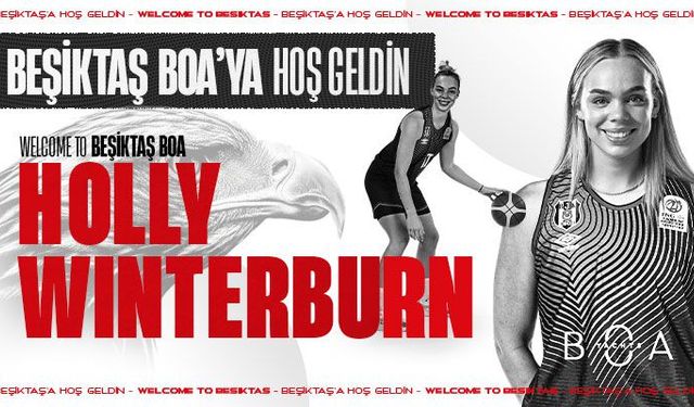 Beşiktaş BOA, Holly Winterburn'ü kadrosuna kattı