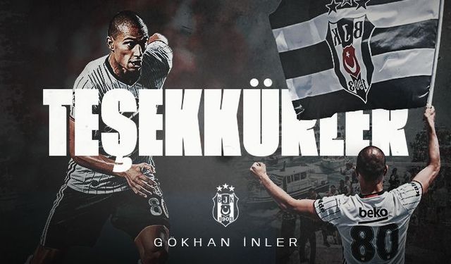 Gökhan İnler Beşiktaş'tan Ayrıldı!