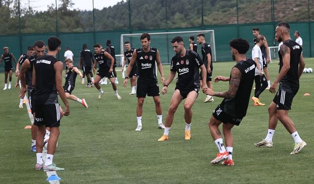 Beşiktaş, yeni sezon hazırlıklarını sürdürdü