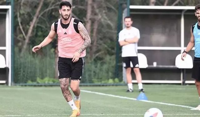 Beşiktaş'ın yeni transferi Can Keleş, ilk idmanında göz doldurdu