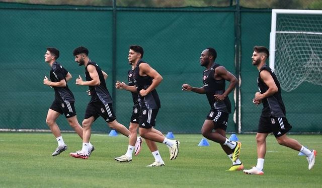 Beşiktaş, yeni sezon hazırlıklarını sürdürdü