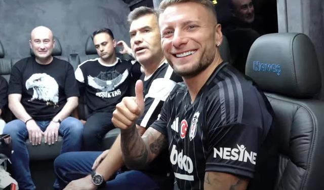 Ciro Immobile, İstanbul'a indi