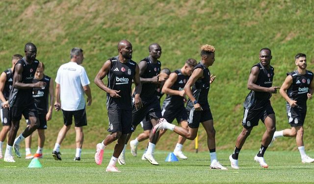 Beşiktaş Slovenya'daki ilk antrenmanını yaptı