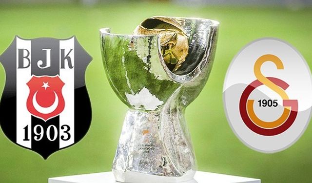 Süper Kupa Finali! Galatasaray- Beşiktaş istatistikleri