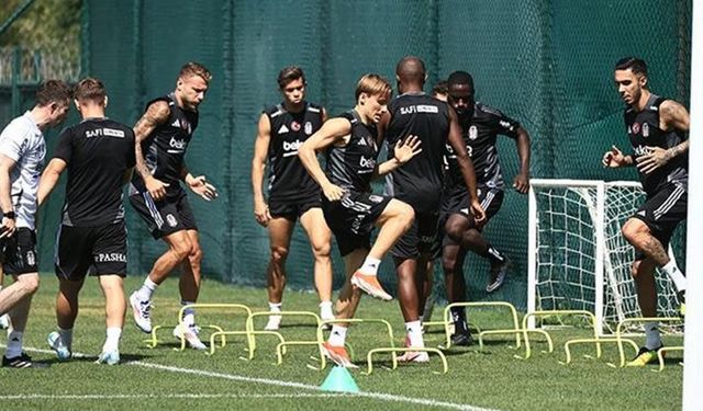 Beşiktaş Samsunspor hazırlıklarını sürdürdü