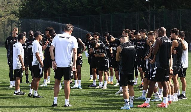 Beşiktaş'ta Lugano maçının hazırlıkları sürüyor