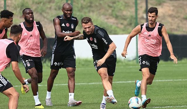 Beşiktaş idmanına yöneticilerden yakın takip!