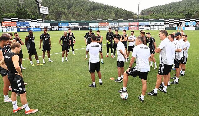 Beşiktaş kondisyon ve taktik çalıştı!