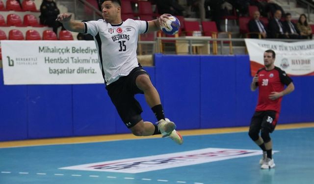 Beşiktaş Erkek Hentbol takımı deplasmanda zorlanmadı