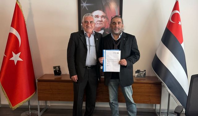 Beşiktaş başkan adayı Gürkan Aksoy mazbatayı aldı!