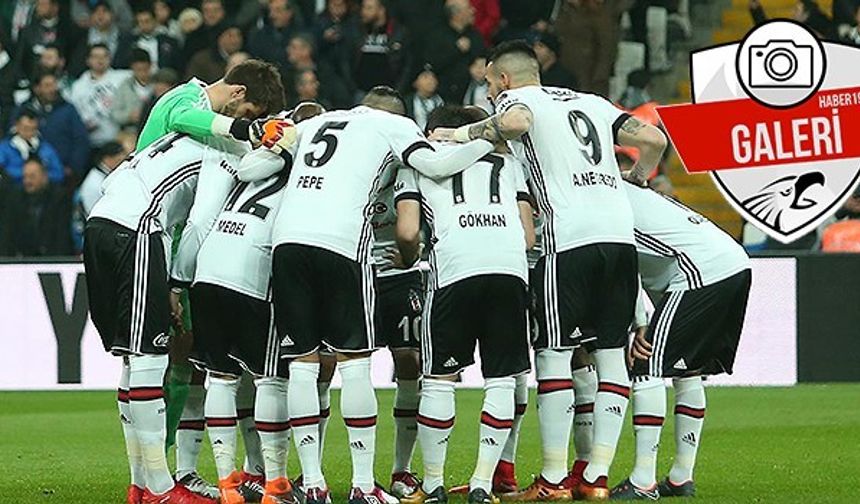 Beşiktaş - K.Karabükspor karşılaşmasından yansıyanlar