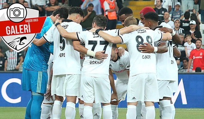 Beşiktaş - LASK Linz karşılaşmasından yansıyanlar