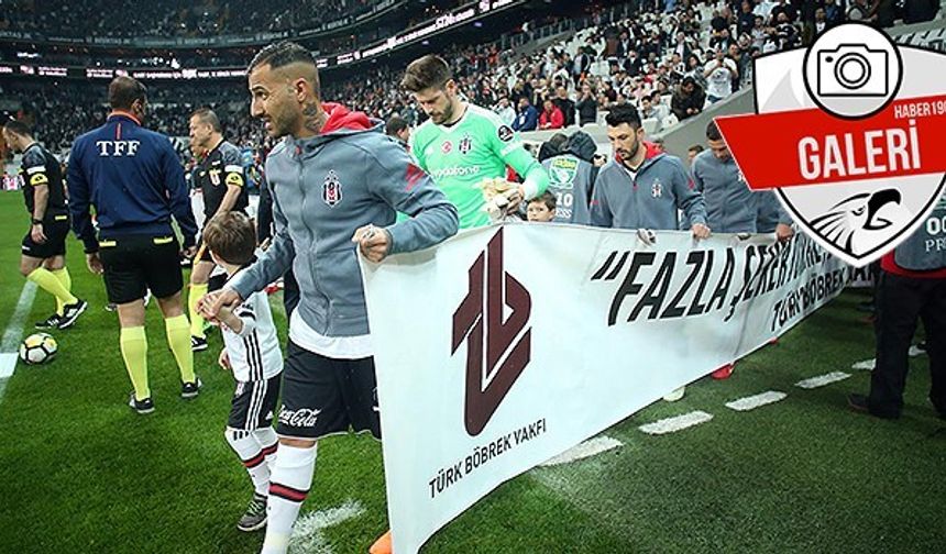 Beşiktaş - Kayserispor karşılaşmasından yansıyanlar