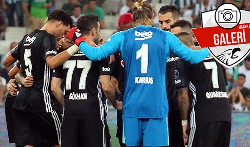 Bursaspor - Beşiktaş maçından yansıyanlar