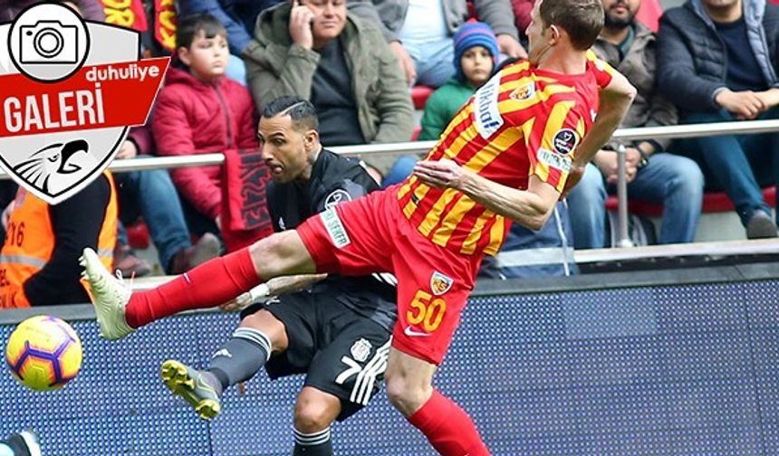 Kayserispor karşılaşmasından yansıyanlar