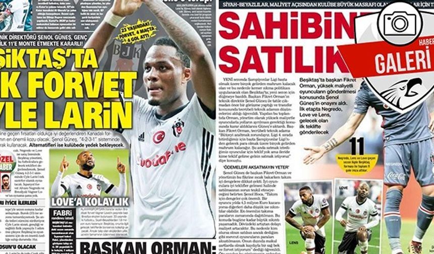 Gazetelerde Beşiktaş manşetleri (28.05.2018)