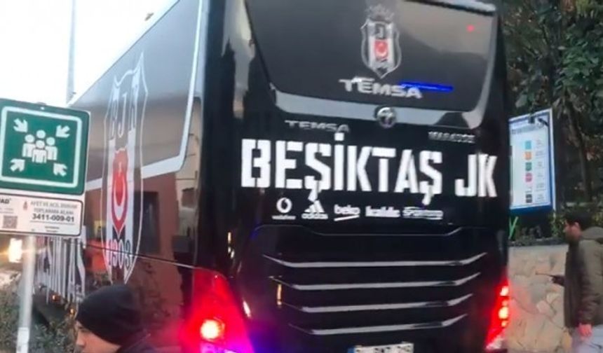 Beşiktaş, Kasımpaşa'nın stadına giriş yaptı!