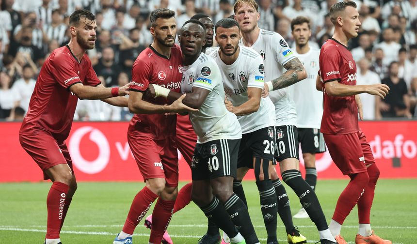 Beşiktaş - D.G. Sivasspor maçı fotoğrafları