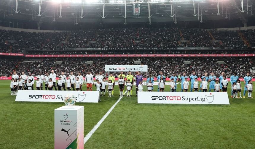 Beşiktaş - Trabzonspor maç fotoğrafları